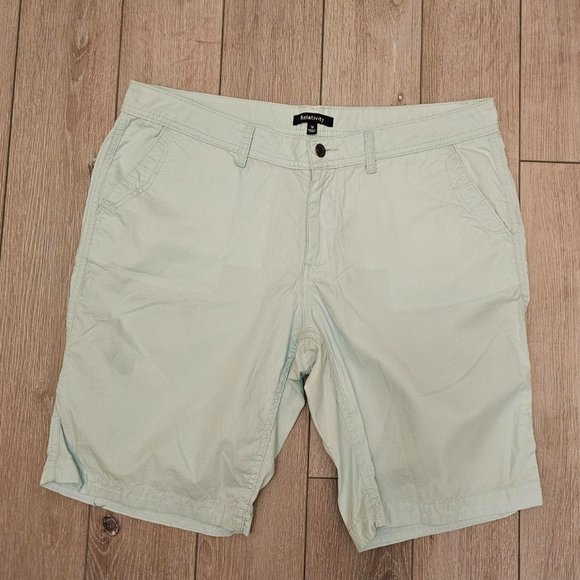 RELATIVITY Shorts Women's Size 14 - Mint Green - New Condition - Picture 7 of 7